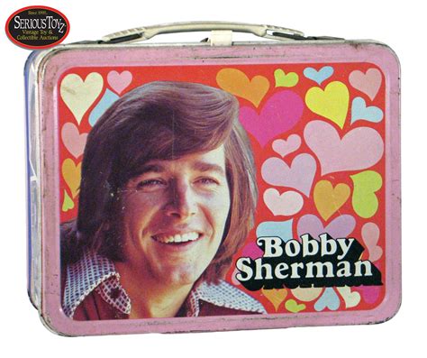 bobby sherman metal lunch box|Bobby Sherman Lunchbox .